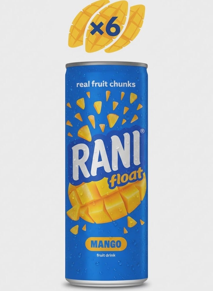 راني فلوت مانجو بدون سكر مضاف - 180 مل - 6 قطع - Image 1